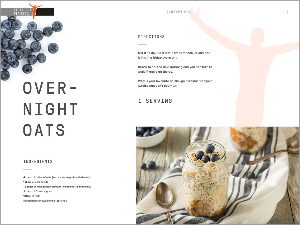 Field of Fitness Recipe Book