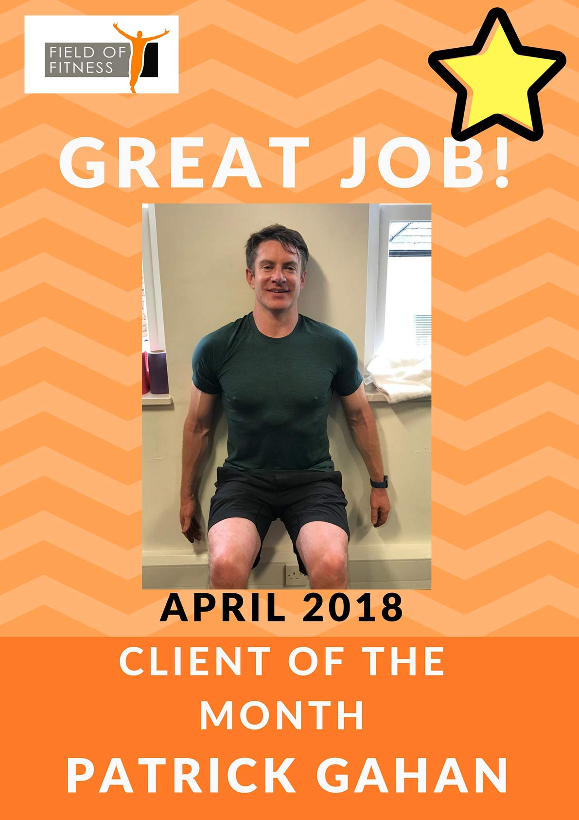 Field of Fitness - April member of the month