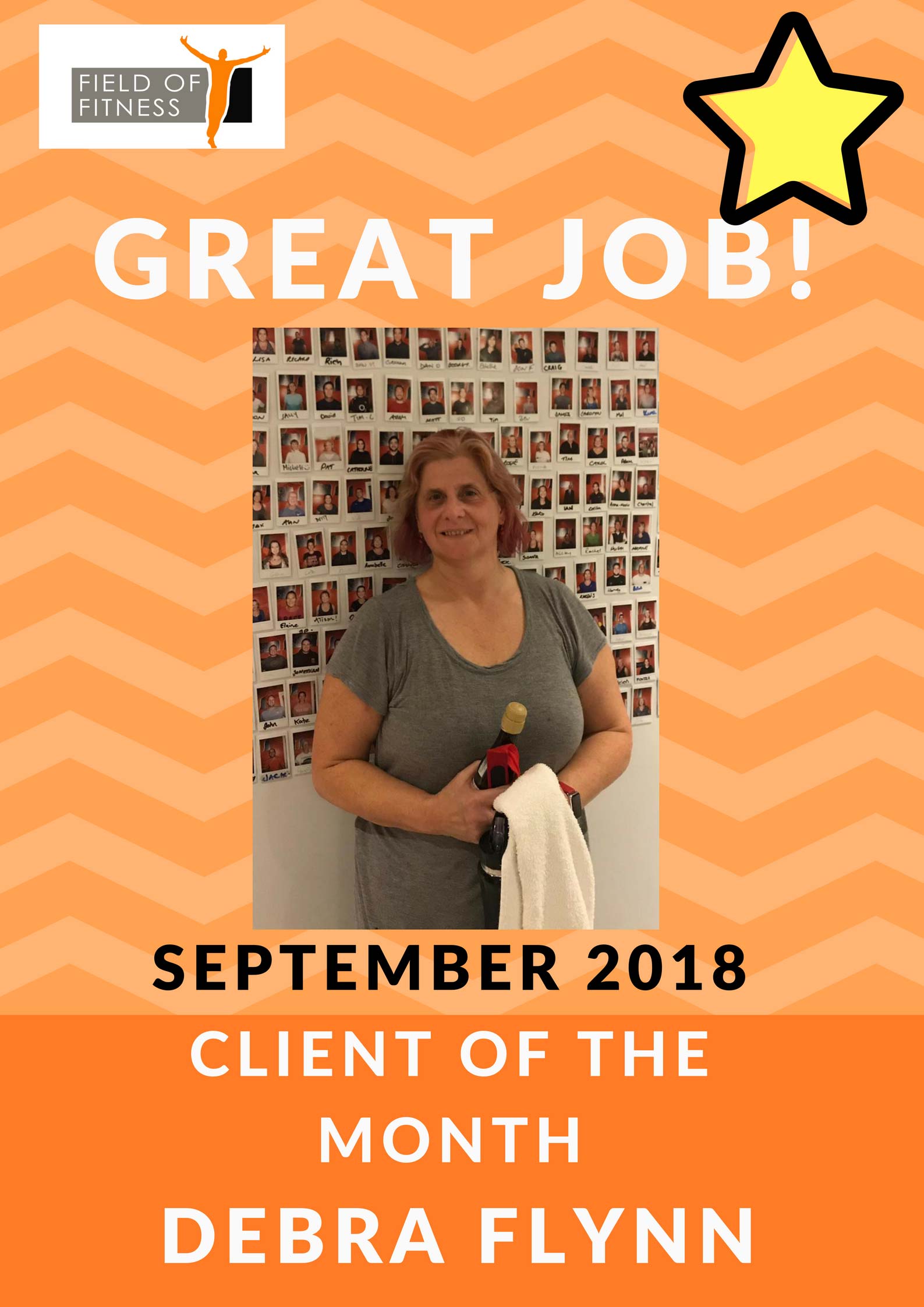 September Member of the month - Debra